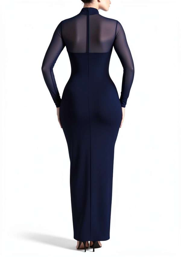 Maternity Baby Shower Dress Sexy High-leg Split-1