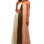 Olive Green Maternity Dress BrandName Stretch Fit-0