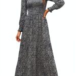 Floral Maxi Smocked Dress by Brand Large Rust A-Line Tiered Dress-0