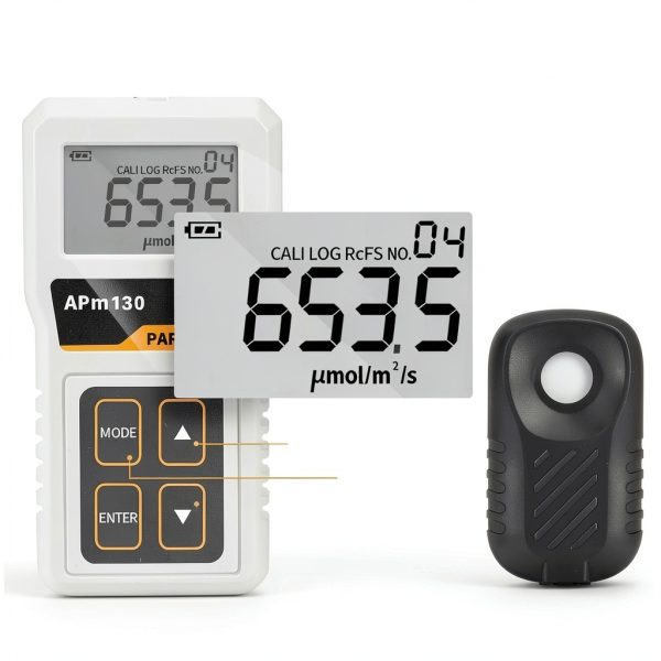 PAR Meter Elaphodus LED Grow Light Meter Precision Split Design-2