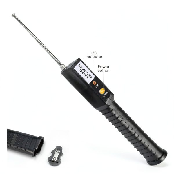 Neon Tester, Portable Handheld Tube Tester（Always on）, Colour Discriminator Light Tube Detector for Neon Tube Light Lamp Light Tube(No Battery Included)-5