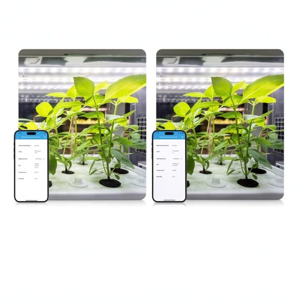 PAR Meter PPFD Recording, for LED Growth Light 400-700nm, DLI Calculator, Convenient Bluetooth Connection to Your Phone, for Grow Tents, Greenhouses, Agriculture-2