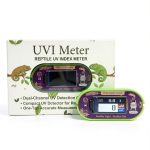 Reptile UVI Light Meter – Portable UV Index Reader for Basking Spot Monitoring – Helps Reptile Owners Know When to Replace UV Lamps – for Bearded Dragon, Chameleon & Gecko – Battery Included-0