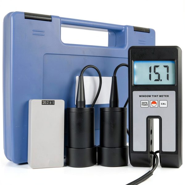 Window Tint Meter TekcoPlus Tester for Auto and Aerospace Glass-7