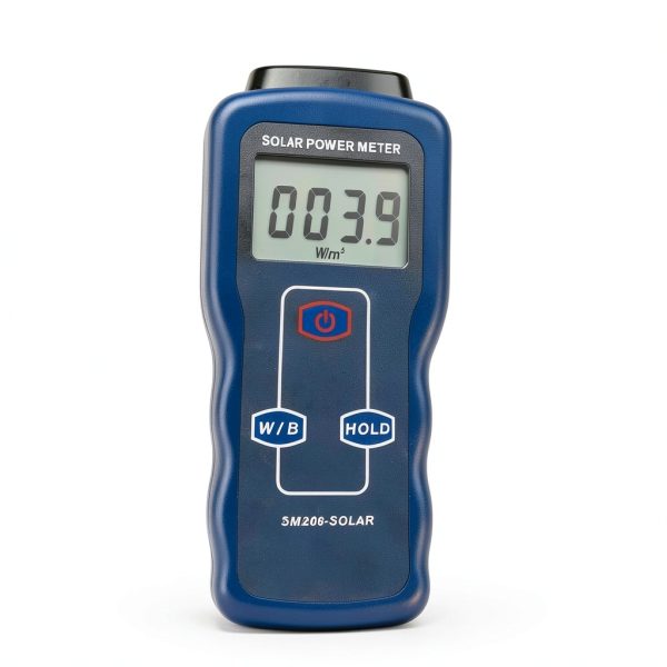 Solar Power Meter Akozon Light Meter with LCD Display and Data Hold-2