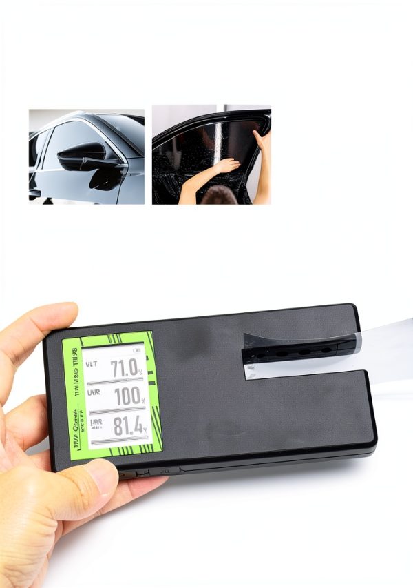 Digital Car Window Tint Meter TM-28 VVV Group Auto-Calibrate Rotatable-5