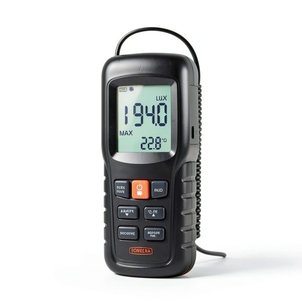 YW-552 Light Meter Digital Illuminance, Split Sensor Lux/Foot Candles Meter 0–200,000 Lux, Data Record, Max/Min Mode, for Plants, Photography & Workspaces-6