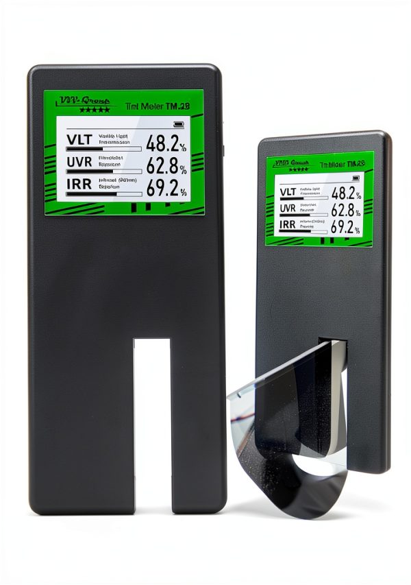 Digital Car Window Tint Meter TM-28 VVV Group Auto-Calibrate Rotatable-7