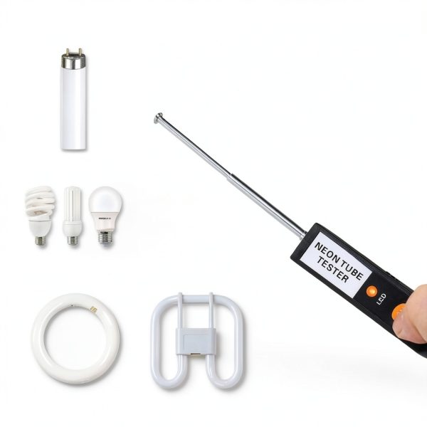 Neon Tester, Portable Handheld Tube Tester（Always on）, Colour Discriminator Light Tube Detector for Neon Tube Light Lamp Light Tube(No Battery Included)-3