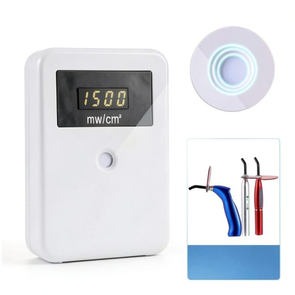 Annhua Dental LED Light Meter - 0-4000 mw/cm² Sensor Curing Tester-6