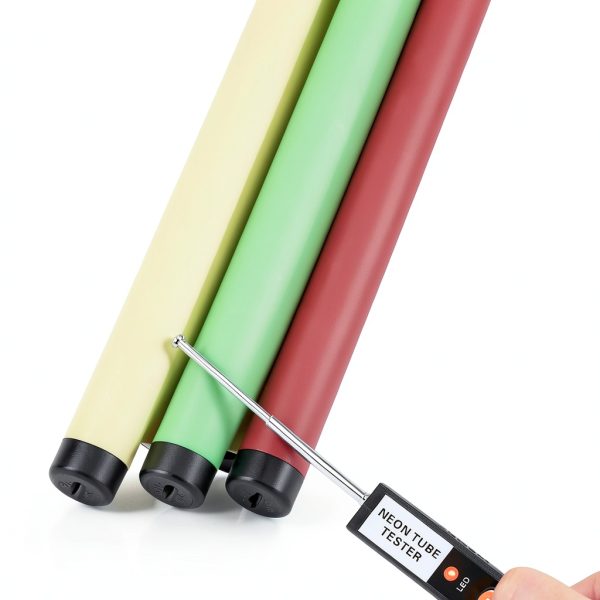 Neon Tester, Portable Handheld Tube Tester（Always on）, Colour Discriminator Light Tube Detector for Neon Tube Light Lamp Light Tube(No Battery Included)-2