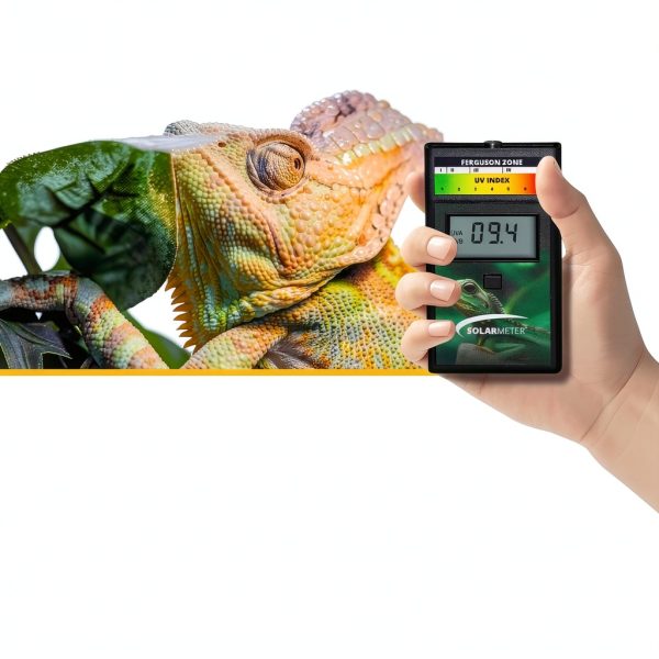 Solarmeter 6.5R UV Index Meter Handheld Digital Radiometer – Black ABS-1