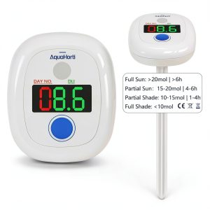 AH-20Plus DLI Meter.Full Sun,Partial Sun,Partial Shade,Shade.Sun Hours.Sunlight Meter for Gardening,Long Lifetime-0