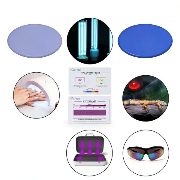 UV & UVC Test Card by EIDEAL™ 3‑in‑1 Reusable Intensity Indicator-5