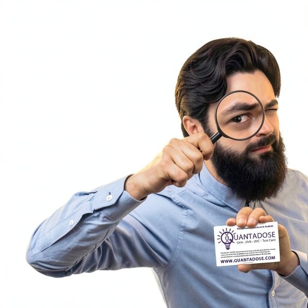UVC Light Test Card QuantaDose® Photochromic UV Test, Model-5