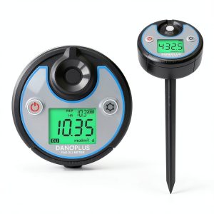 PAR Meter 2 in 1 PAR DLI Meter with Data Logging, Record and Export 5 Years of Data, 400-700nm PPFD Meter Sunlight Meter Measure PPFD and DLI (Daily Light Integral), Light Measurement Tool for Plants-0