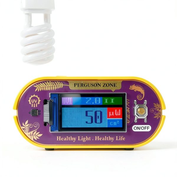 Reptile UVB UVA Light Meter ClariVora Portable 280-400nm Detector-1