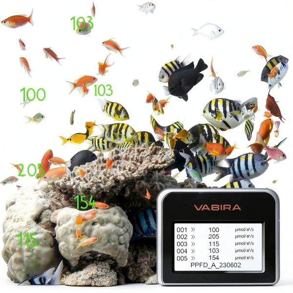 PAR Meter De-Power VBR-Aqua IP68 Aquarium Light Meter 3FT Rod-4