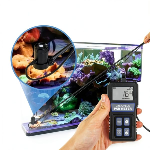 PAR Meter DANOPLUS Sensor with 79" Cable and 37" Telescopic Pole-2
