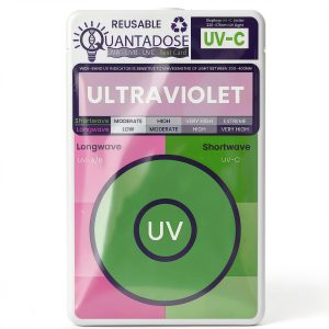 6-in-1 QUANTADOSE® Multi-Wavelength UV Test Card – Light Meter-0