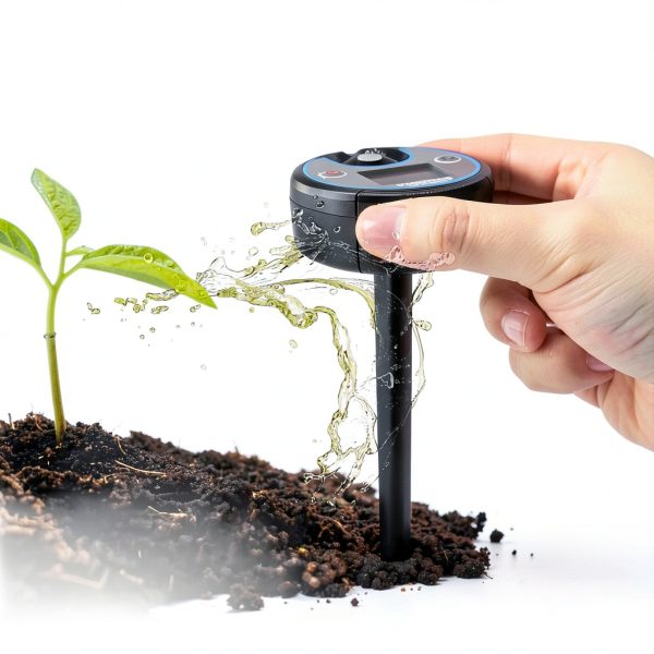 PAR Meter 2 in 1 PAR DLI Meter with Data Logging, Record and Export 5 Years of Data, 400-700nm PPFD Meter Sunlight Meter Measure PPFD and DLI (Daily Light Integral), Light Measurement Tool for Plants-3