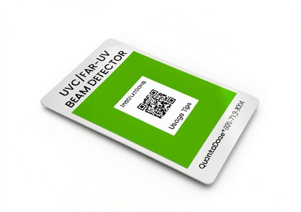 6-in-1 QUANTADOSE® Multi-Wavelength UV Test Card – Light Meter-3