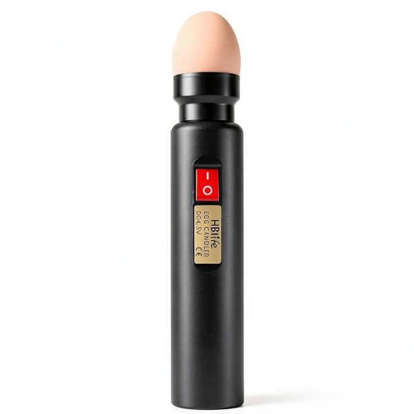 Egg Candler HBlife Rechargeable LED Light with Soft Rubber Grip-5