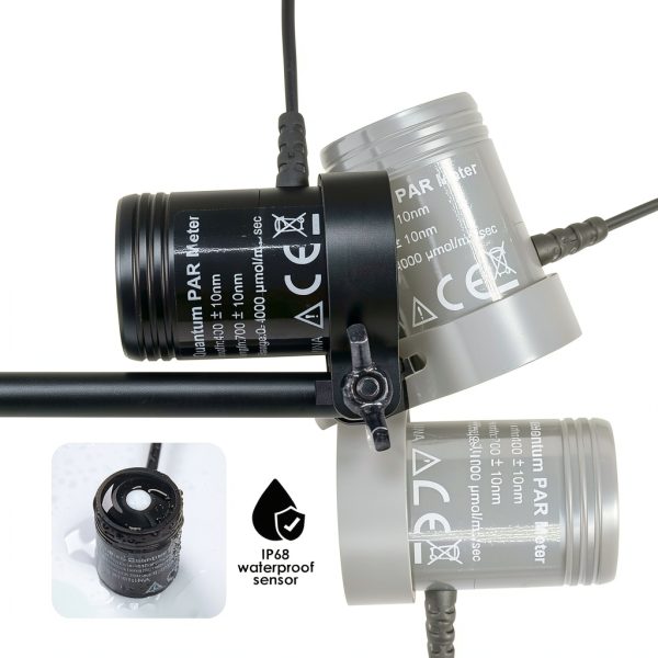 PAR Meter DANOPLUS Sensor with 79" Cable and 37" Telescopic Pole-6