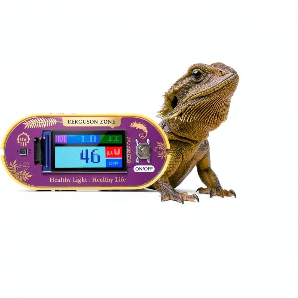 Reptile UVB UVA Light Meter ClariVora Portable 280-400nm Detector-6