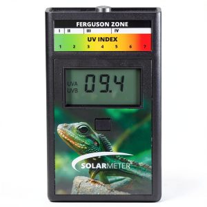 Solarmeter 6.5R UV Index Meter Handheld Digital Radiometer – Black ABS-0