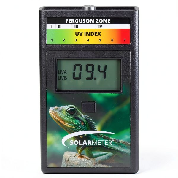 Solarmeter 6.5R UV Index Meter Handheld Digital Radiometer – Black ABS-0