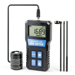 PAR Meter DANOPLUS IP68 Waterproof Aquarium Light Meter with 37" Pole-0