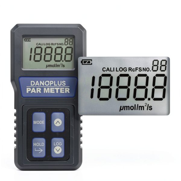 PAR Meter DANOPLUS Sensor with 79" Cable and 37" Telescopic Pole-3