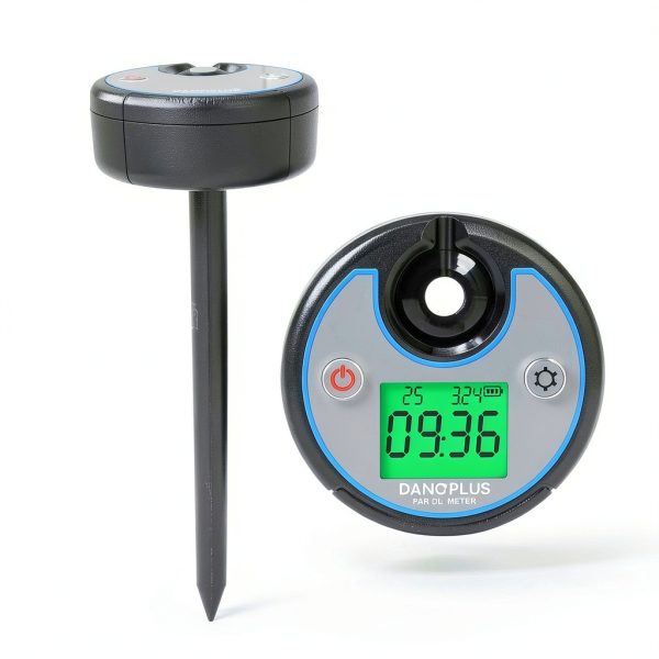 PAR Meter 2 in 1 PAR DLI Meter with Data Logging, Record and Export 5 Years of Data, 400-700nm PPFD Meter Sunlight Meter Measure PPFD and DLI (Daily Light Integral), Light Measurement Tool for Plants-7